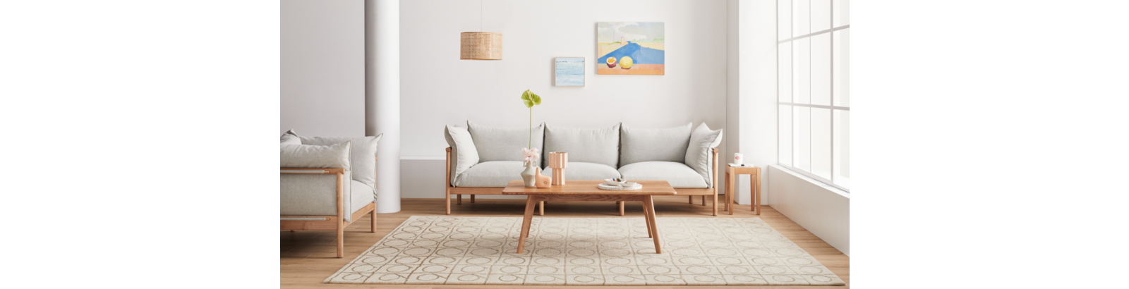 How To Style a Scandinavian Living Room