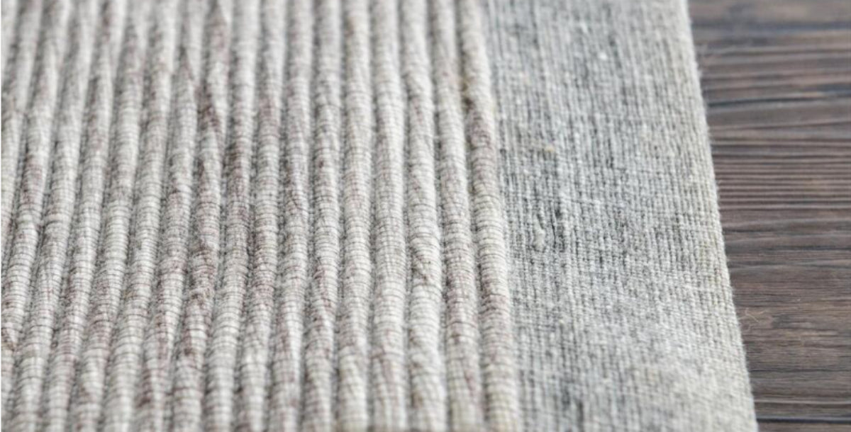handmade wool flatwoven rug
