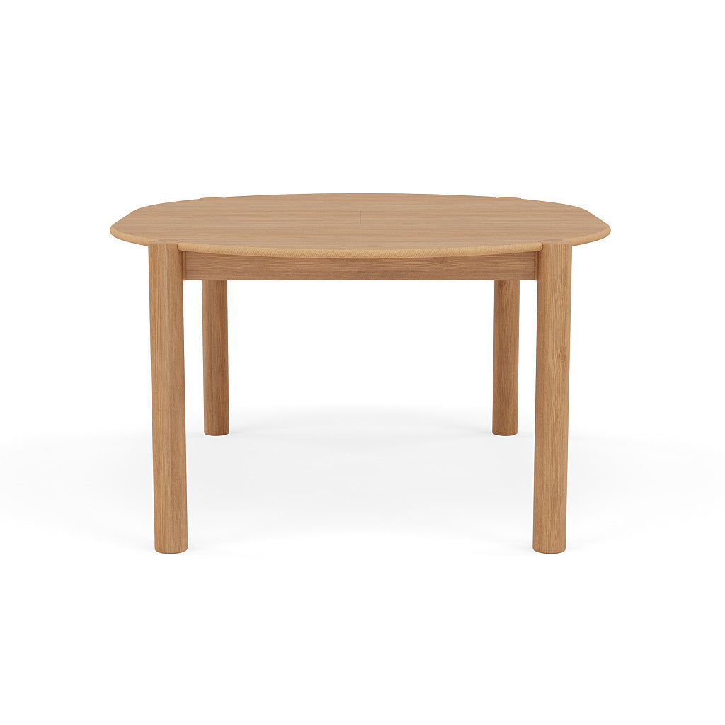 Olivia Round Extension Dining Table - Solid Oak - 130cm-170cm