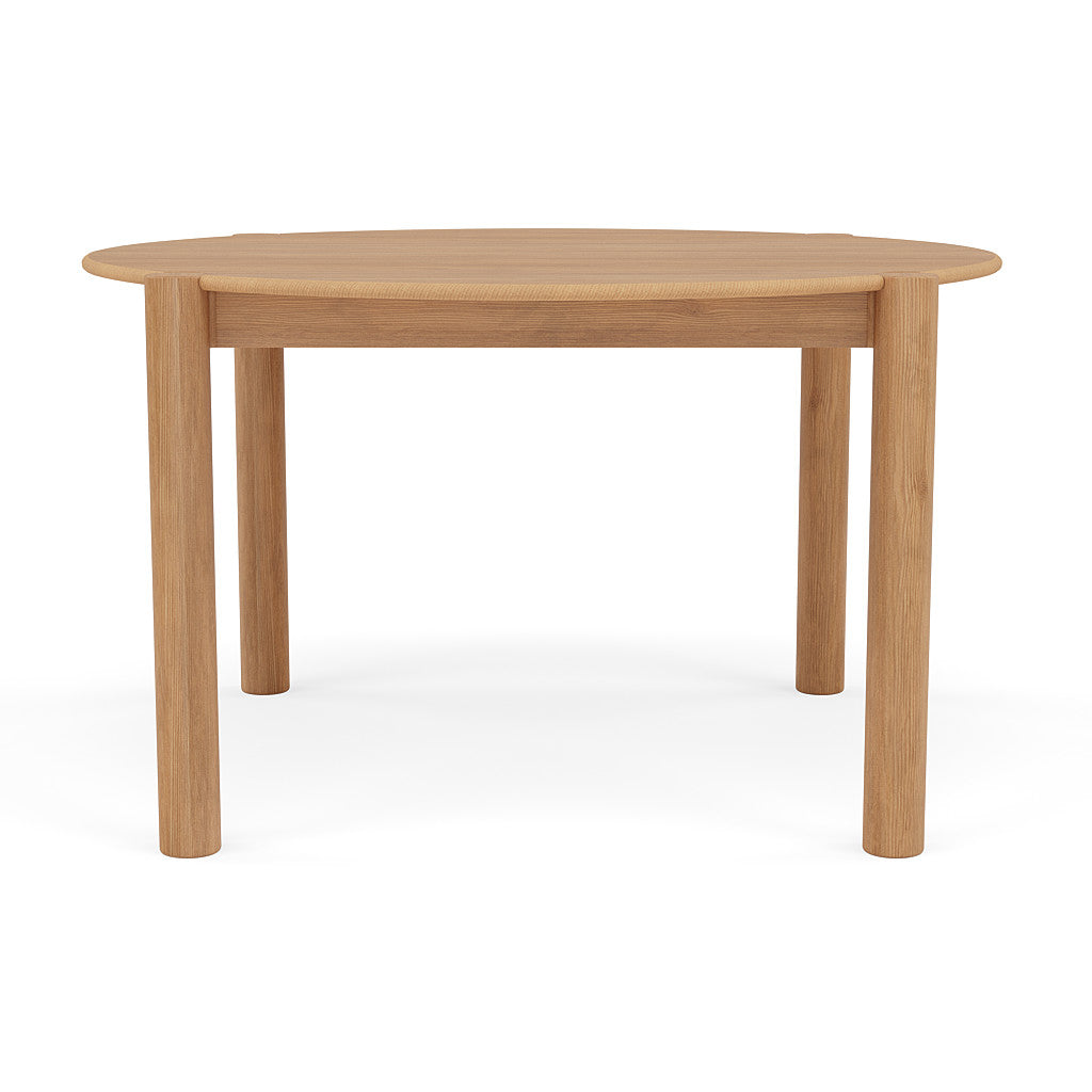 Olivia Round Extension Dining Table - Solid Oak - 130cm-170cm