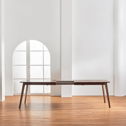 Magnus Extension Dining Table - Solid Walnut