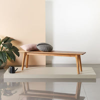 Magnus Bench - Solid Oak