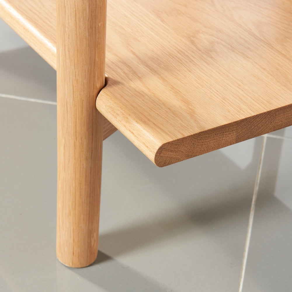 Olivia Modular Shelf - 6 Shelves Triple Width - Solid Oak