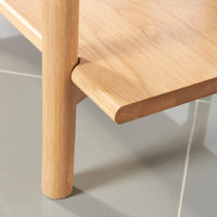 Olivia Modular Shelf - 6 Shelves Triple Width - Solid Oak