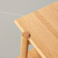 Olivia Modular Shelf - 6 Shelves Triple Width - Solid Oak