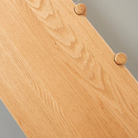 Olivia Modular Shelf - 6 Shelves Triple Width - Solid Oak