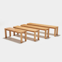 Otto Solid Oak Bench - 140cm
