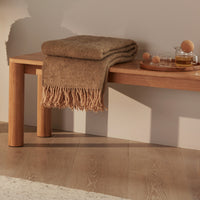 Otto Solid Oak Bench - 140cm