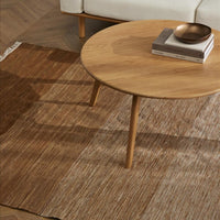 Dusk Handwoven Punja Dhurrie Wool Rug - Ombre Desert - 240 x 330cm