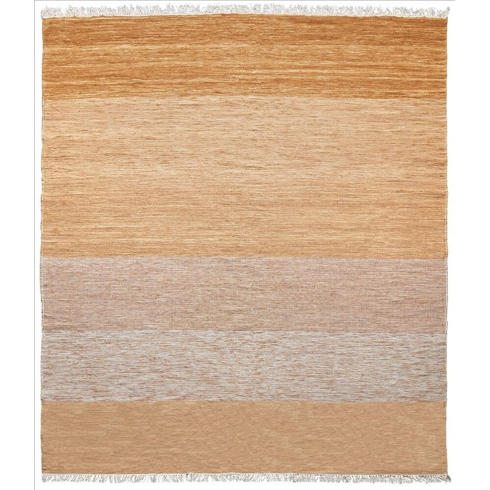 Dusk Handwoven Punja Dhurrie Wool Rug - Ombre Desert - 240 x 330cm