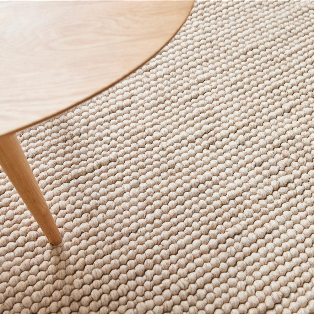 Layla Handwoven Loop Pile Wool Rug