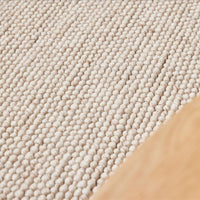 Layla Handwoven Loop Pile Wool Rug - Natural Harvest - 300 x 400cm