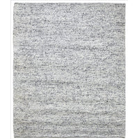 Layla Handwoven Loop Pile Wool Rug - Marbled Grey - 300 x 400cm
