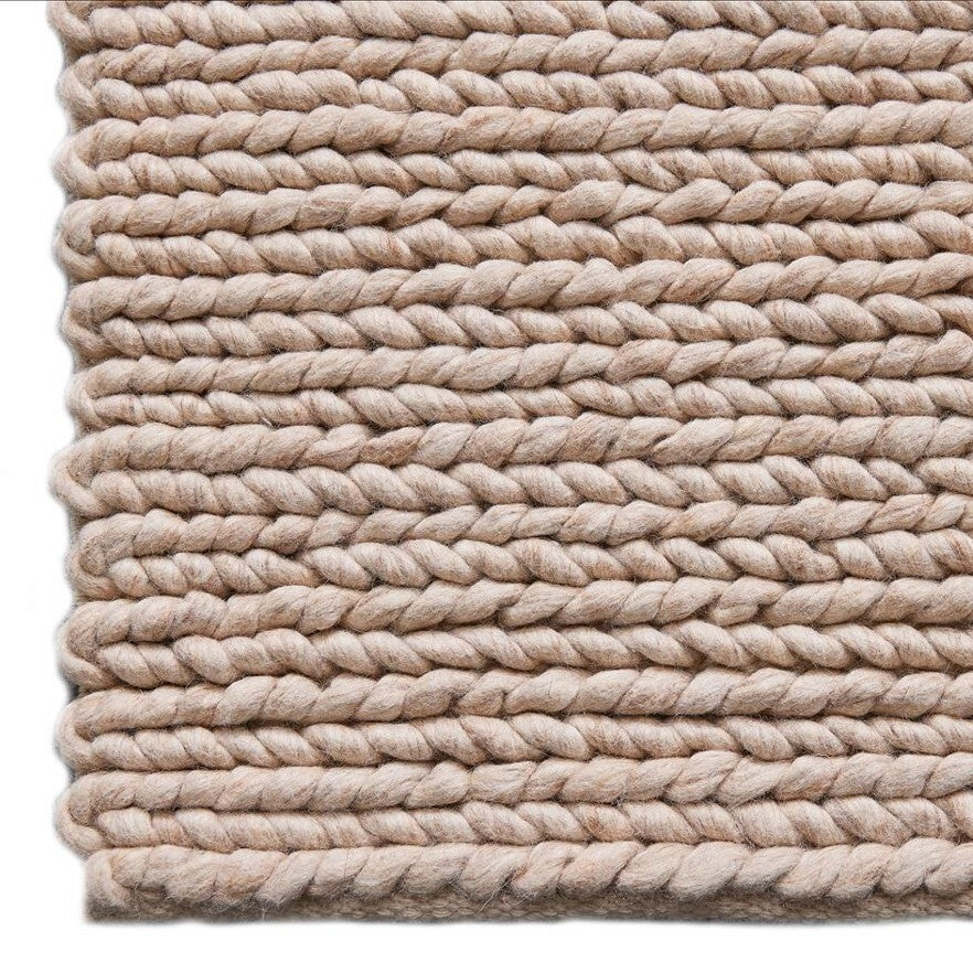 Bodie Handwoven Soumak Wool Rug - Natural Harvest - 300 x 400cm