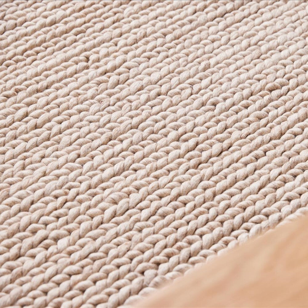Bodie Handwoven Soumak Wool Rug - Natural Harvest - 300 x 400cm