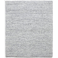 Bodie Handwoven Soumak Wool Rug - Marbled Grey - 200 x 290cm