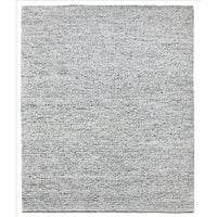 Bodie Handwoven Soumak Wool Rug - Marbled Grey - 300 x 400cm