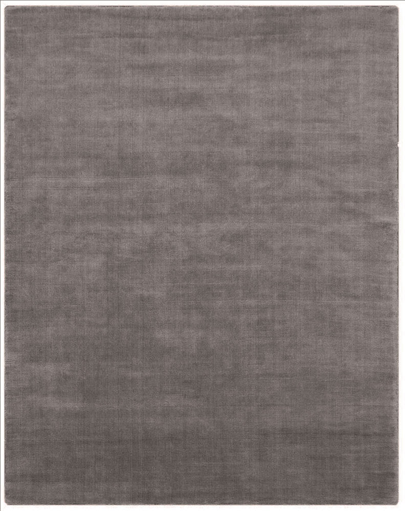 Freya Handloom Cut Pile Wool Rug - Storm Grey - 300 x 400cm
