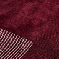 Trea Rug - Handloom New Zealand Wool -  Berry Red