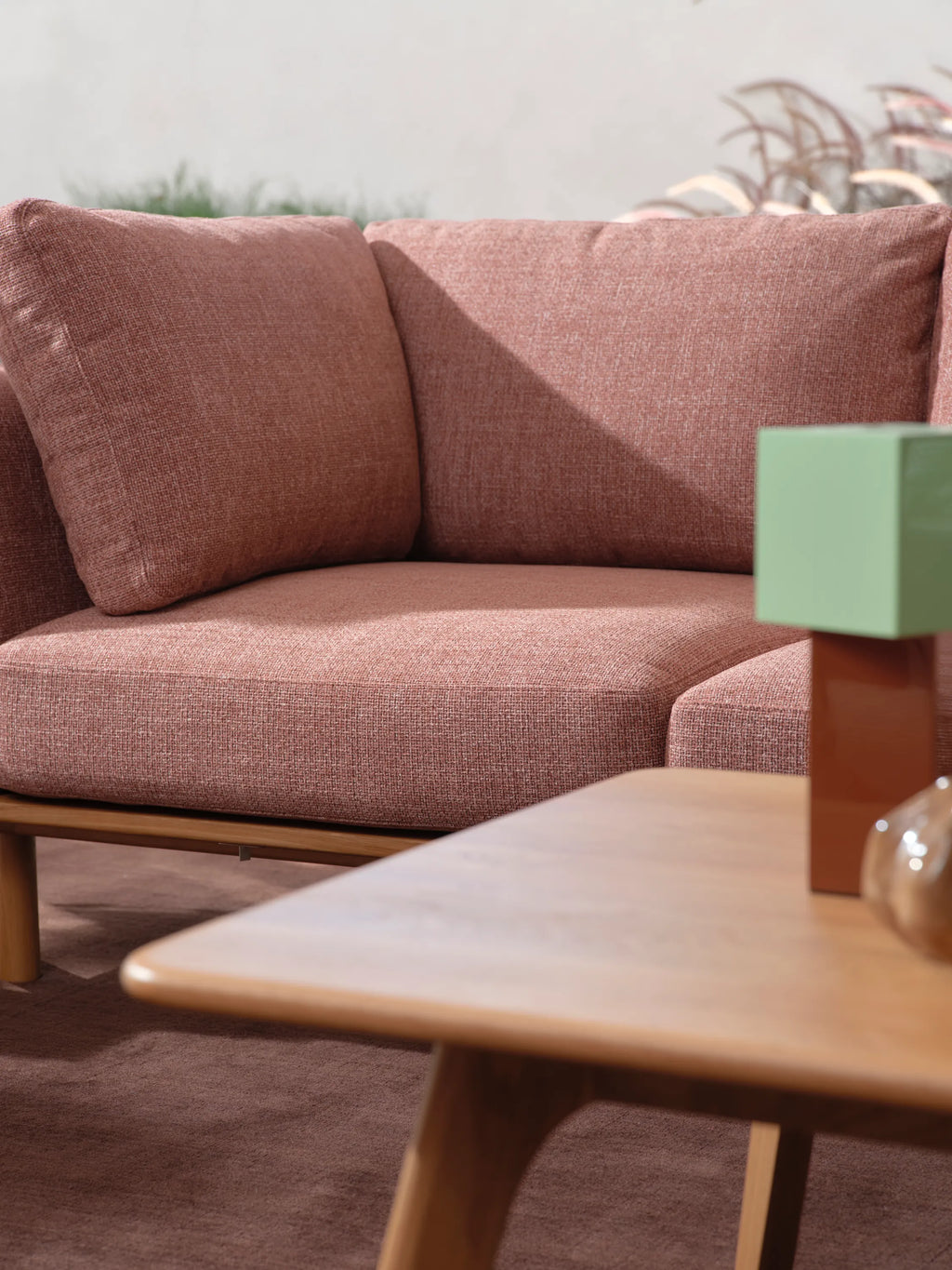 Anika Modular Sofa Solid American Oak