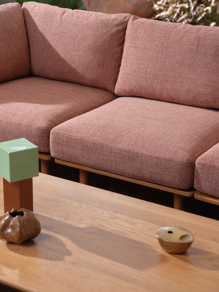Anika Modular Sofa Solid American Oak