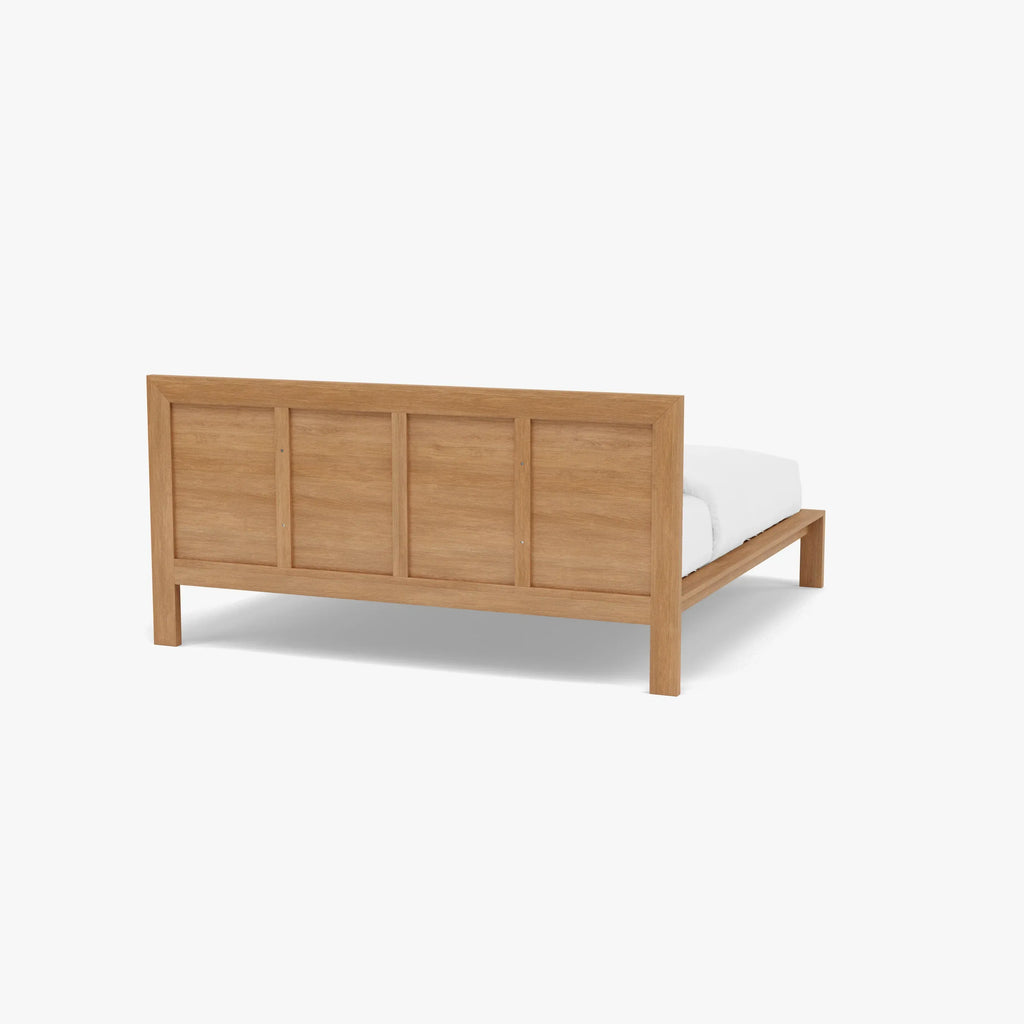 Anya Bed Frame King Solid American Oak