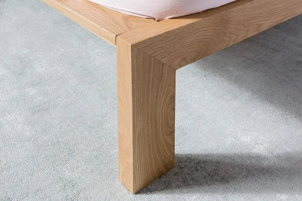 Anya Bed Frame Solid American Oak