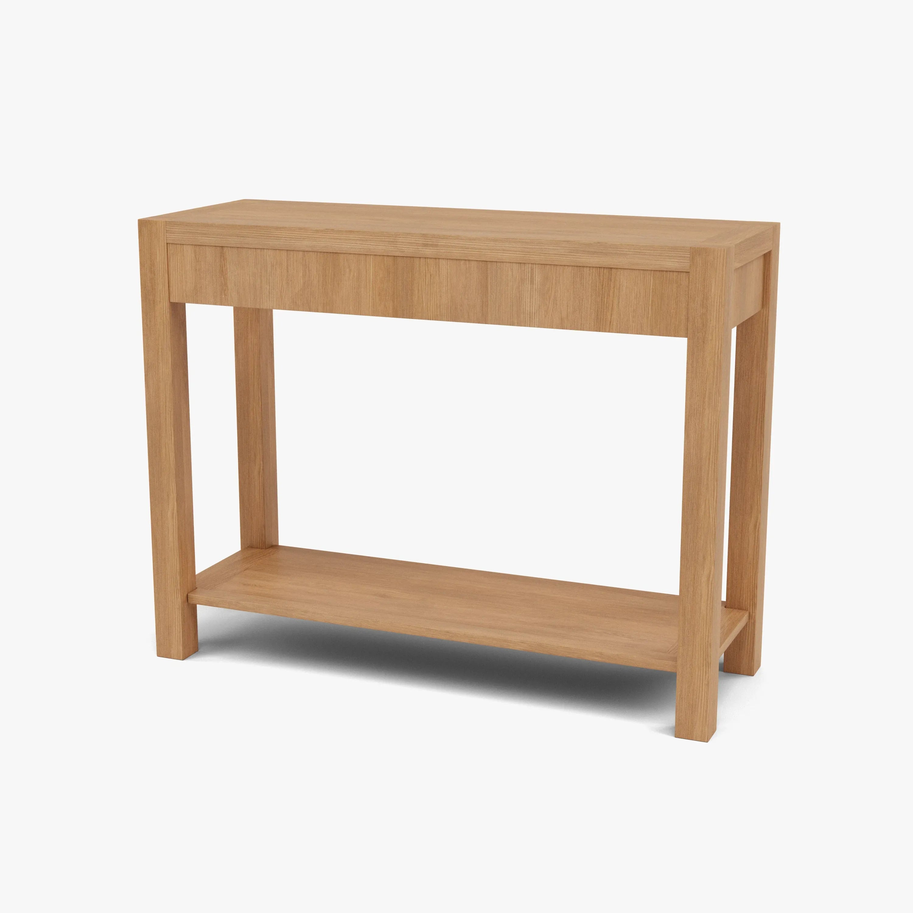 Anya Console Table 110 x 40cm Solid American Oak