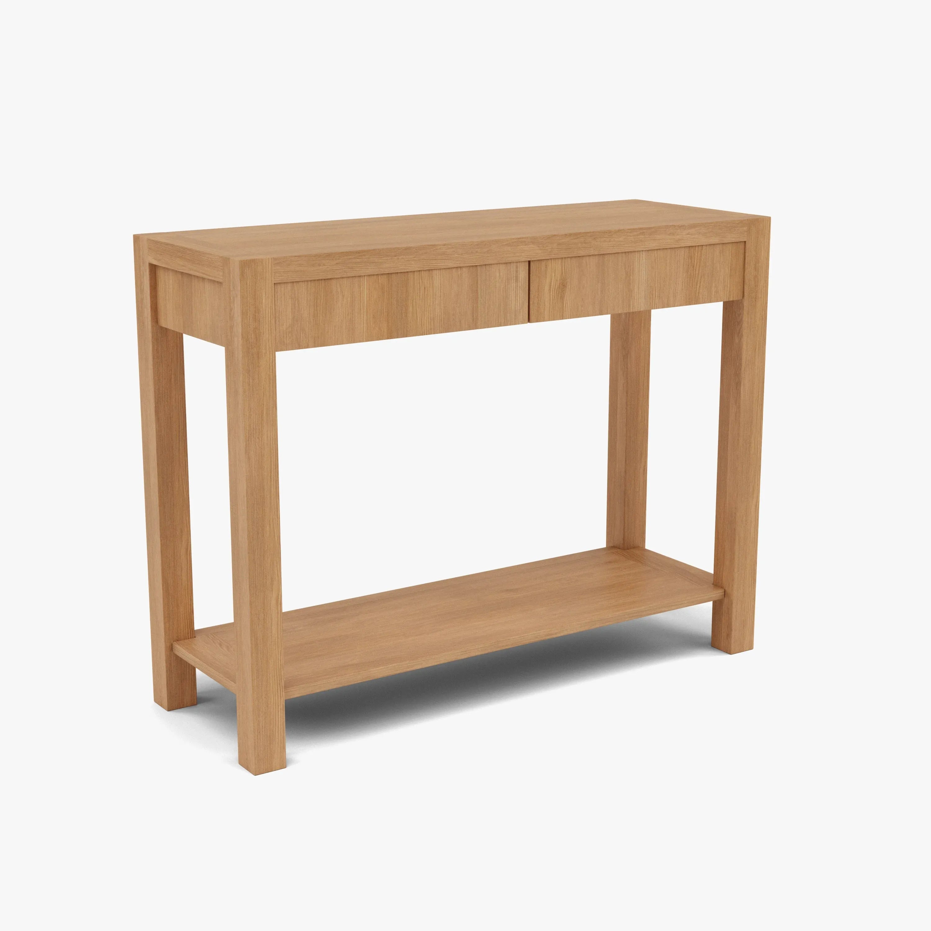 Anya Console Table 110 x 40cm Solid American Oak