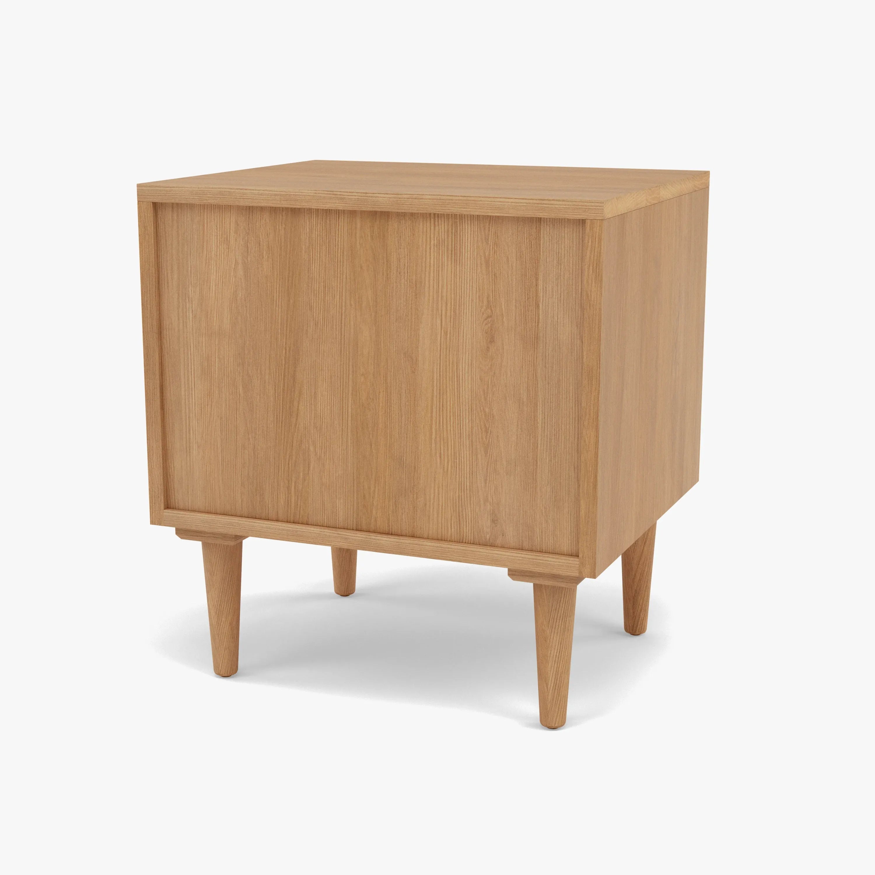 Arne Bedside Table 2 Drawers 55 x 45cm Solid American Oak