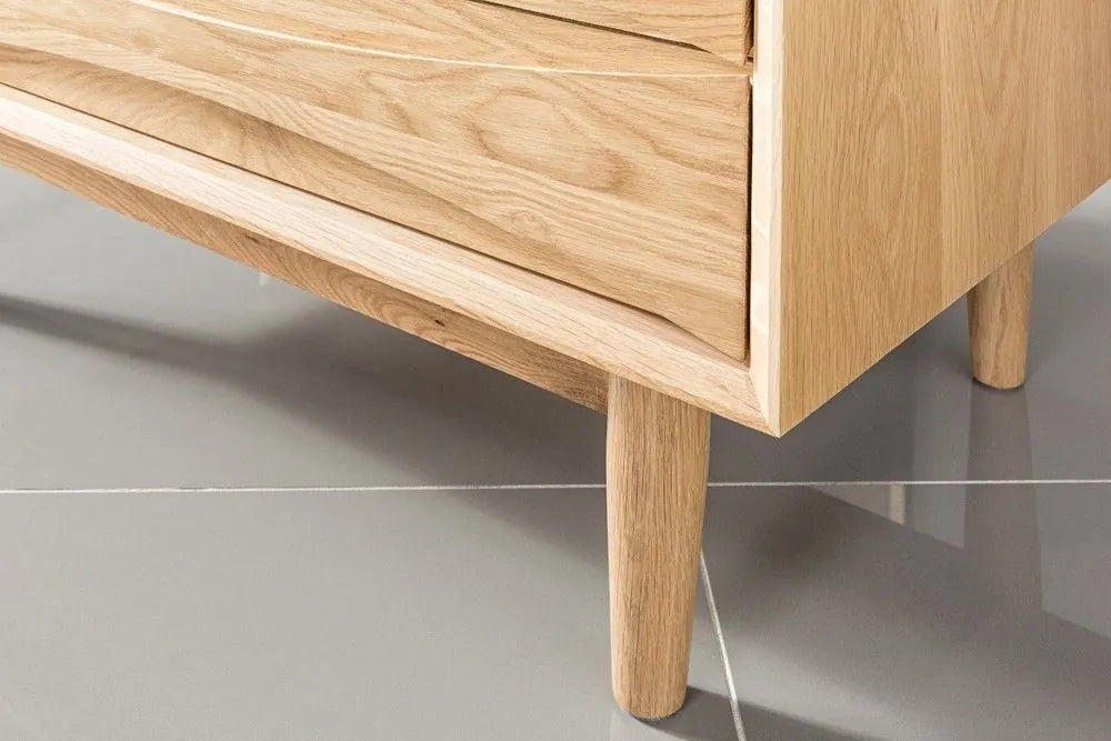 Arne Chest 6 Drawers 158 x 45cm Solid American Oak