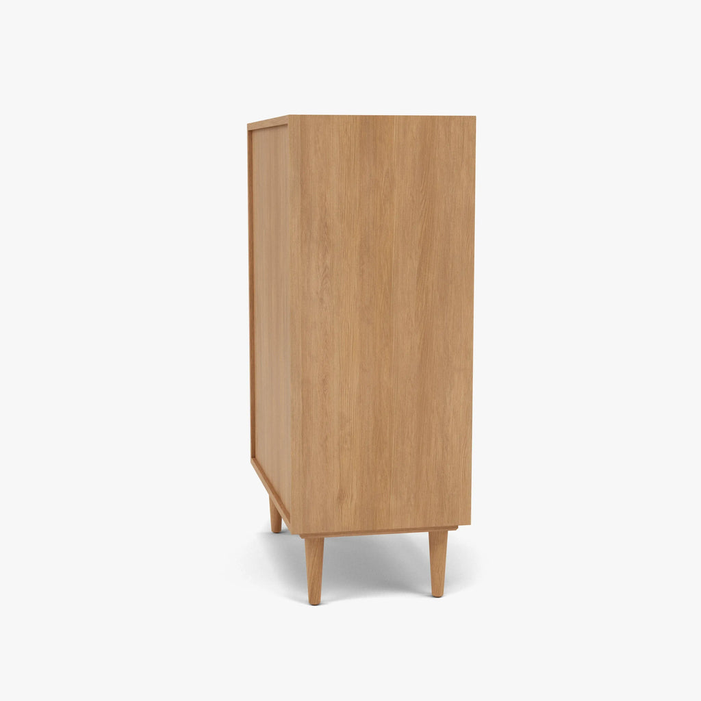 Arne Tallboy 6 Drawers 80 x 45cm Solid American Oak