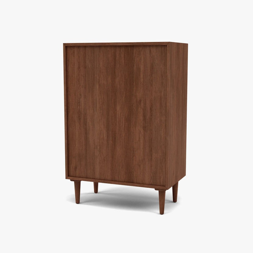 Arne Tallboy 6 Drawers 80 x 45cm Solid American Walnut