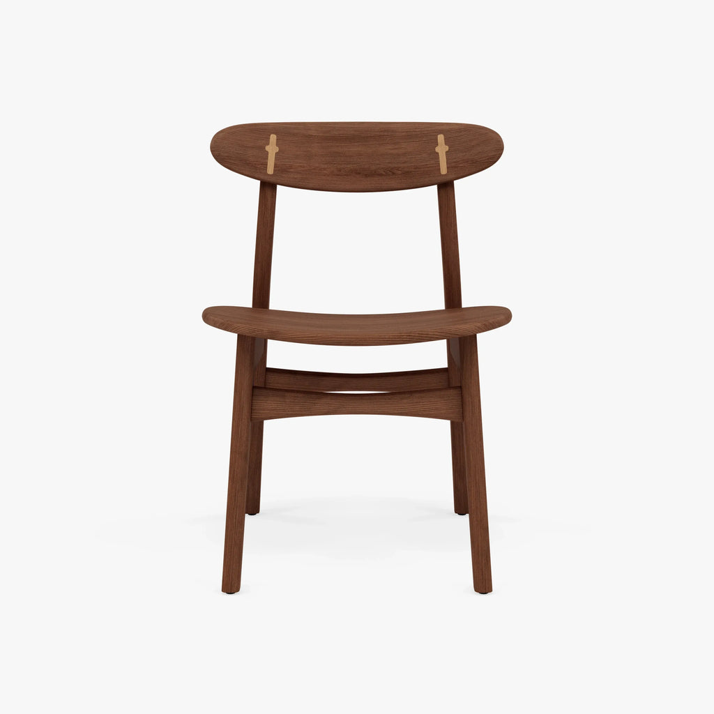 Astrid Dining Chair Solid Seat Solid American Walnut