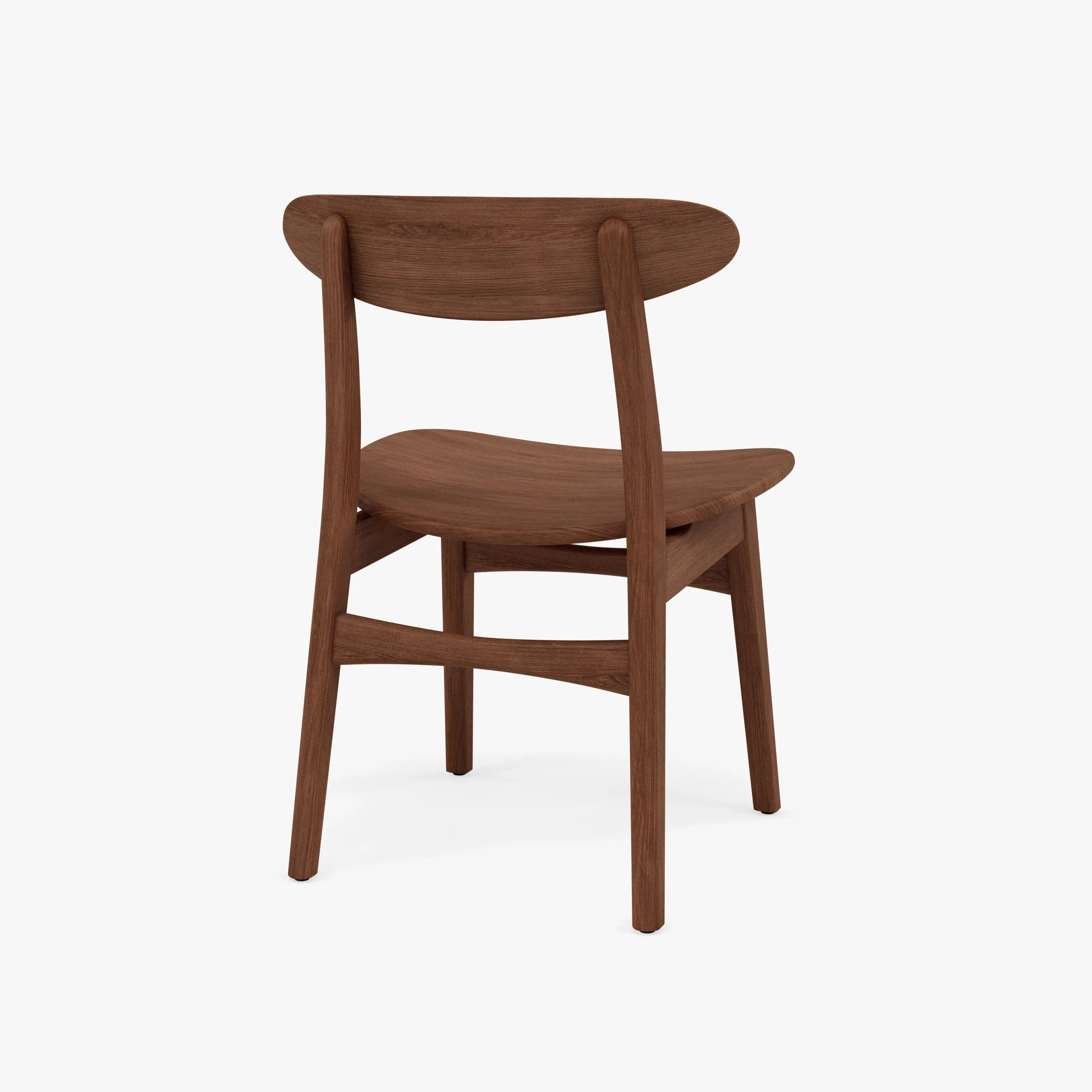Astrid Dining Chair Solid Seat Solid American Walnut