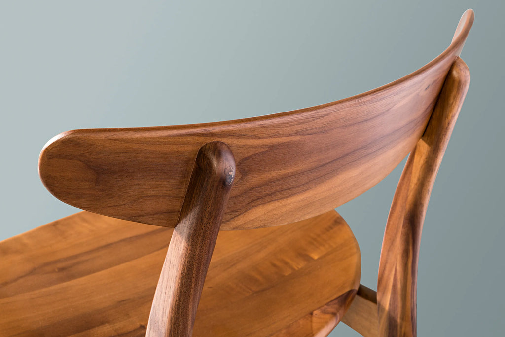 Astrid Dining Chair Solid Seat Solid American Walnut