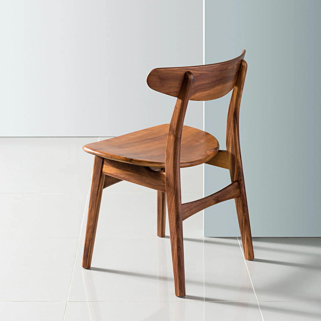 Astrid Dining Chair Solid Seat Solid American Walnut