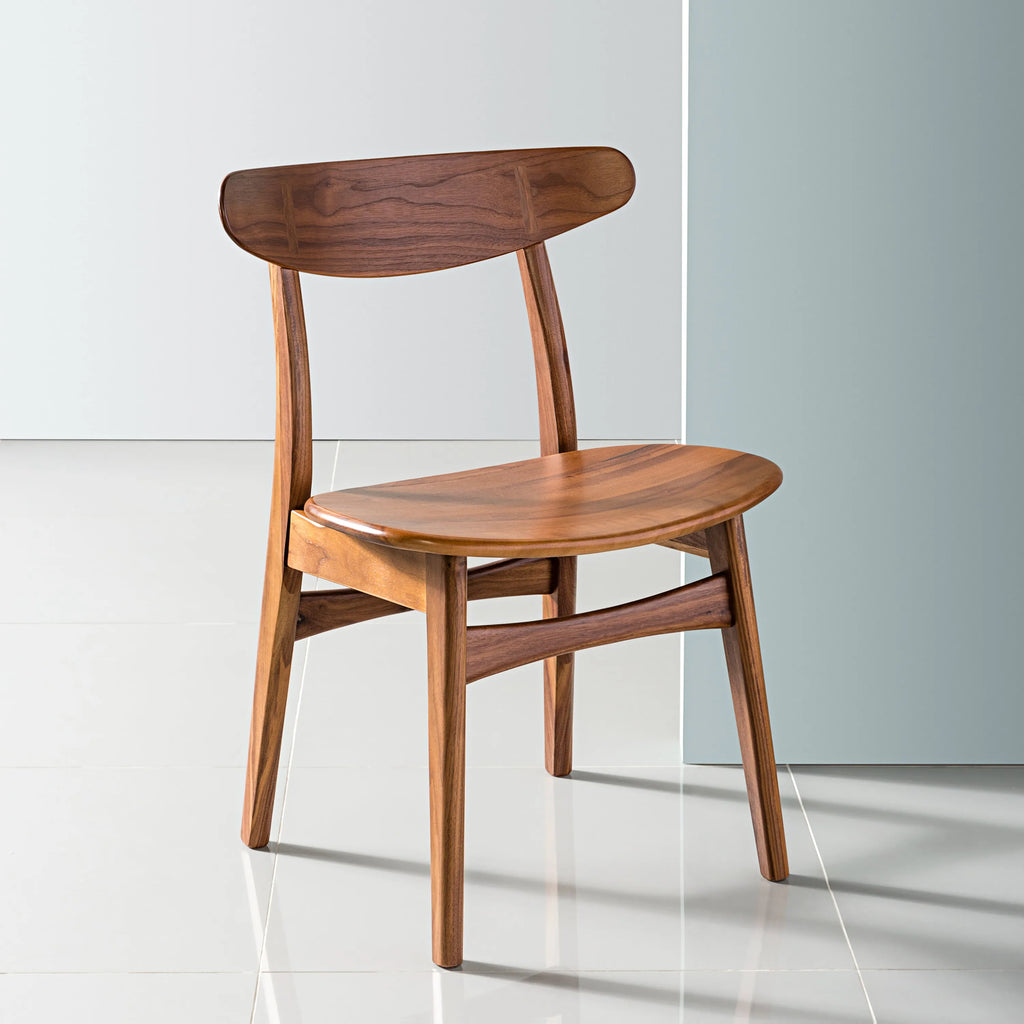 Astrid Dining Chair Solid Seat Solid American Walnut