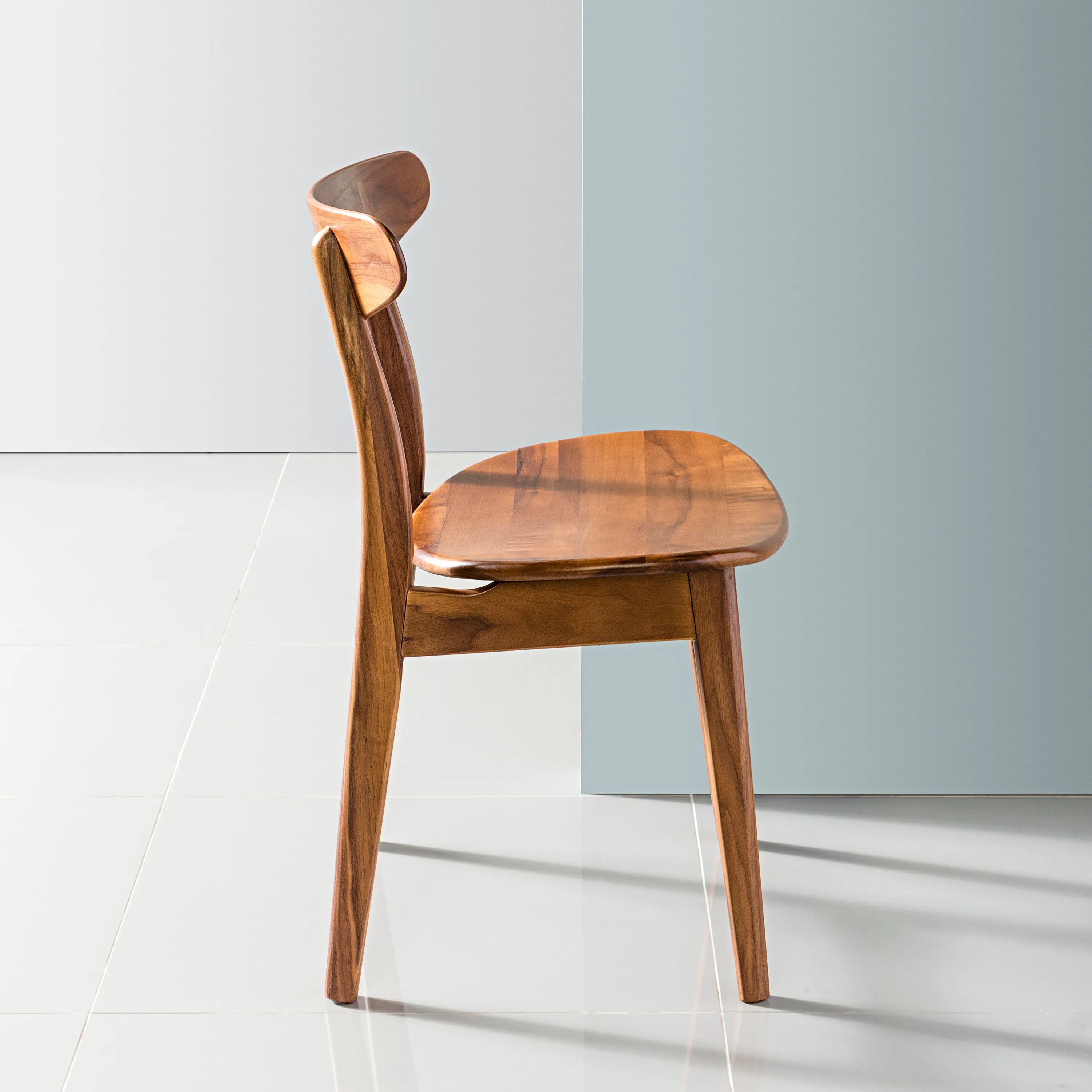 Astrid Dining Chair Solid Seat Solid American Walnut