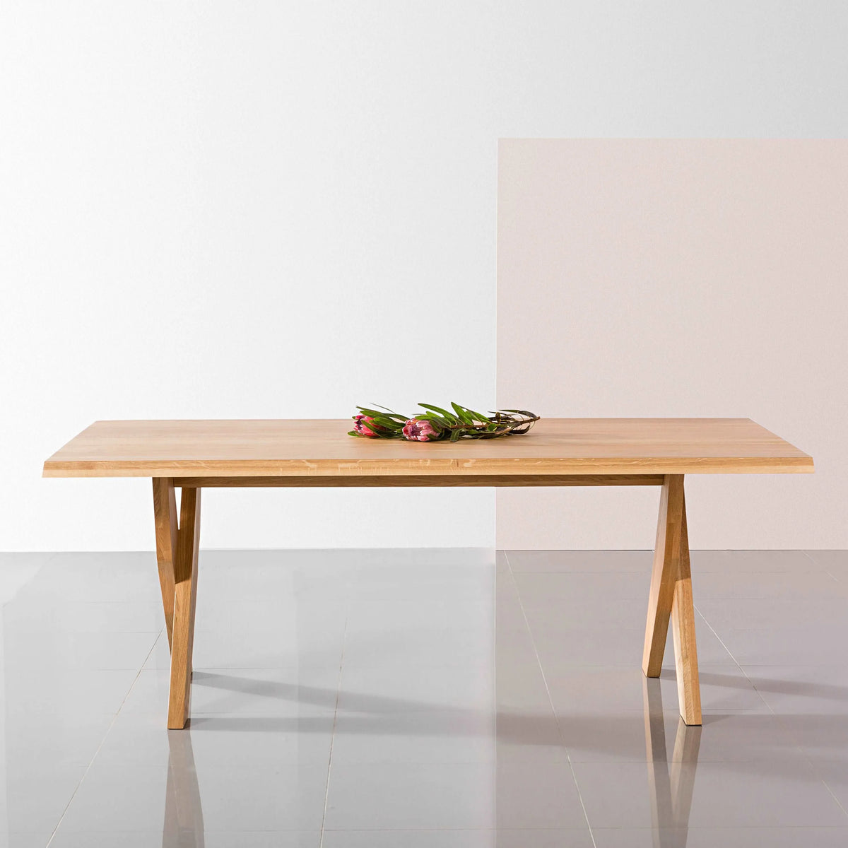 Axel Dining Table 200 x 110cm Solid American Oak