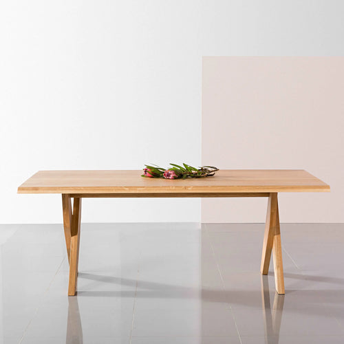 Axel Dining Table 200 x 110cm Solid American Oak