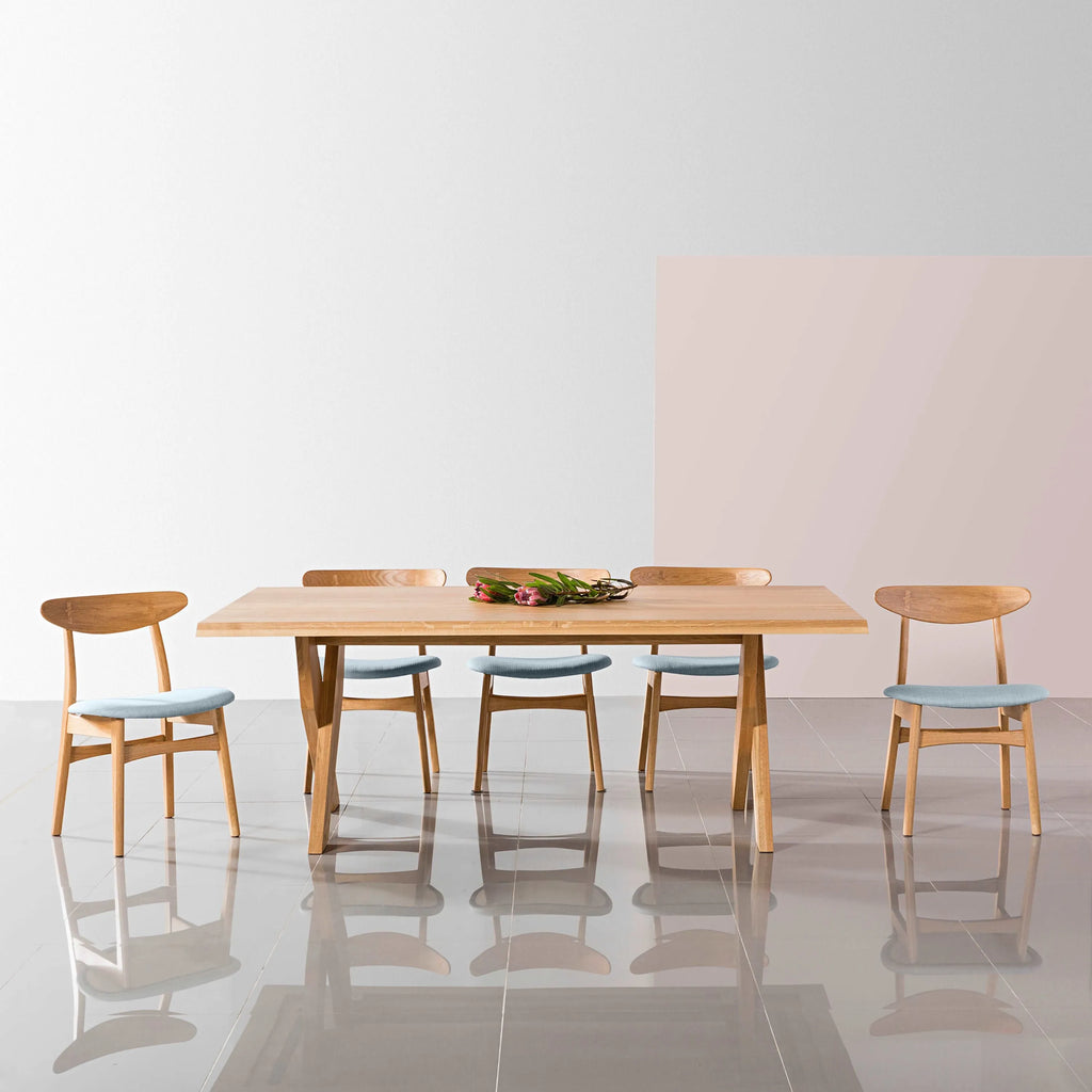 Axel Dining Table 200 x 110cm Solid American Oak