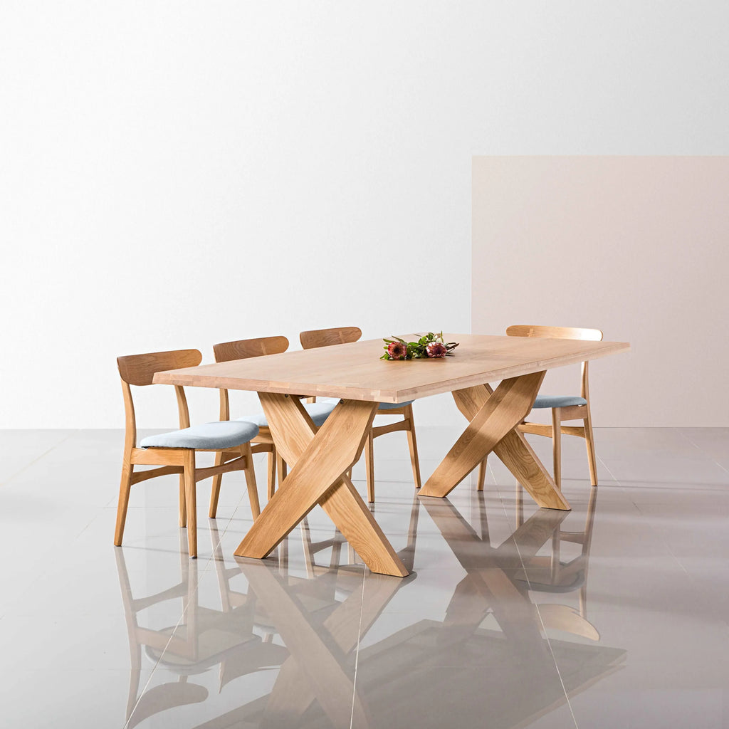 Axel Dining Table 200 x 110cm Solid American Oak