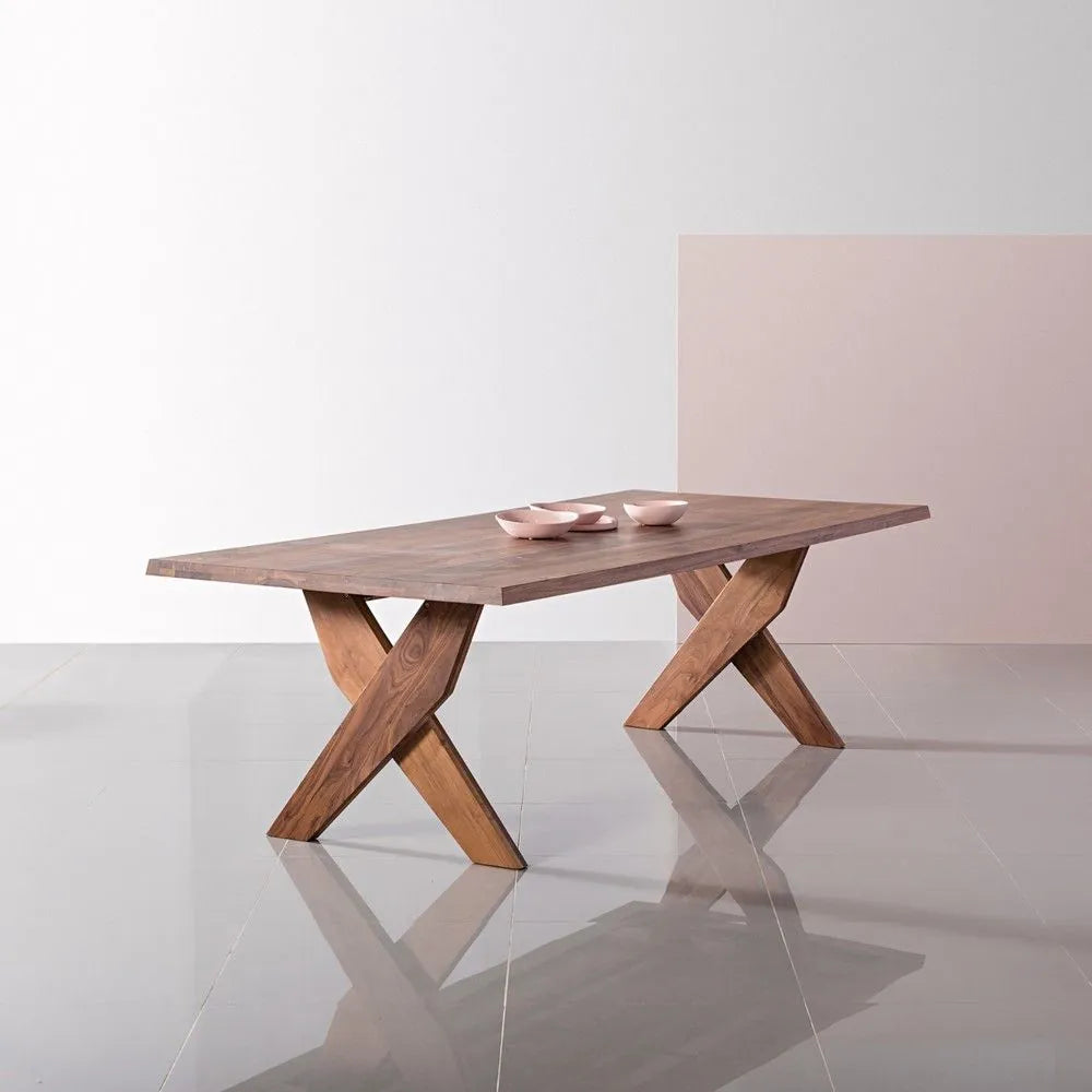 Axel Dining Table 240 x 110cm Solid American Walnut