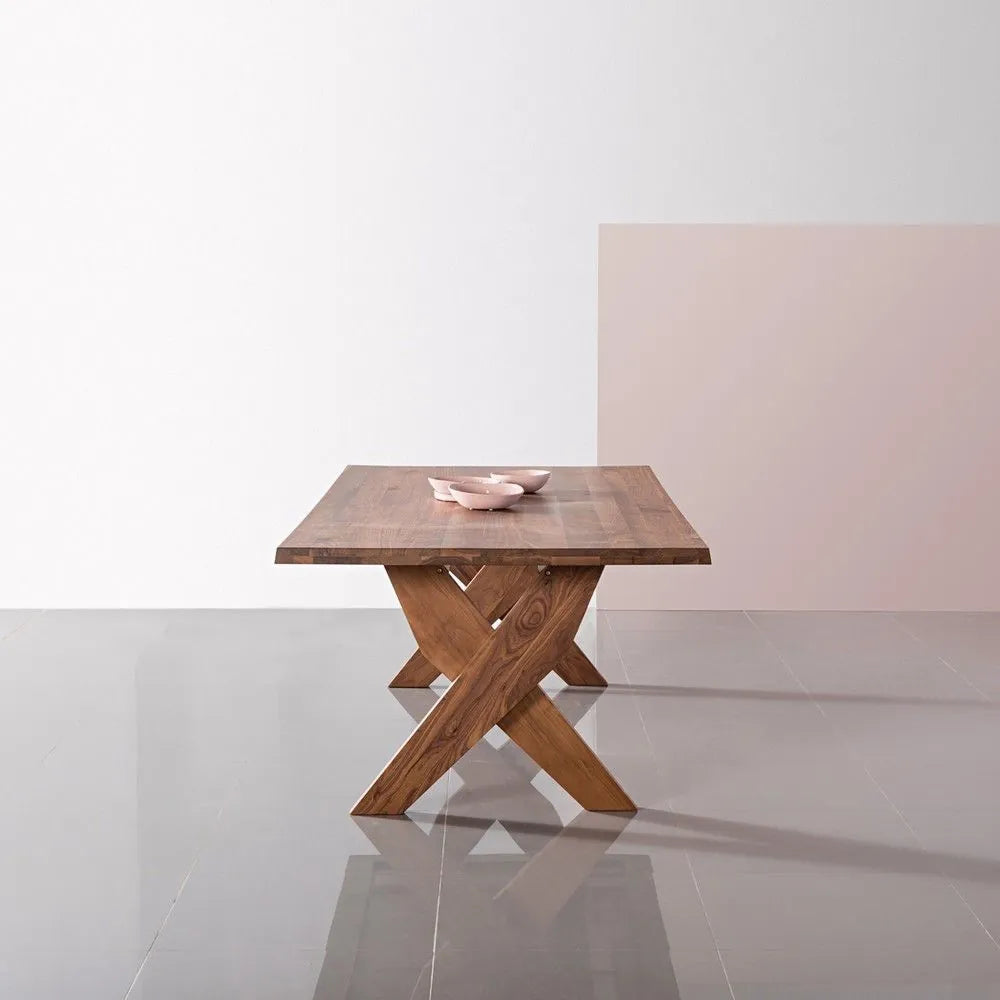 Axel Dining Table 240 x 110cm Solid American Walnut