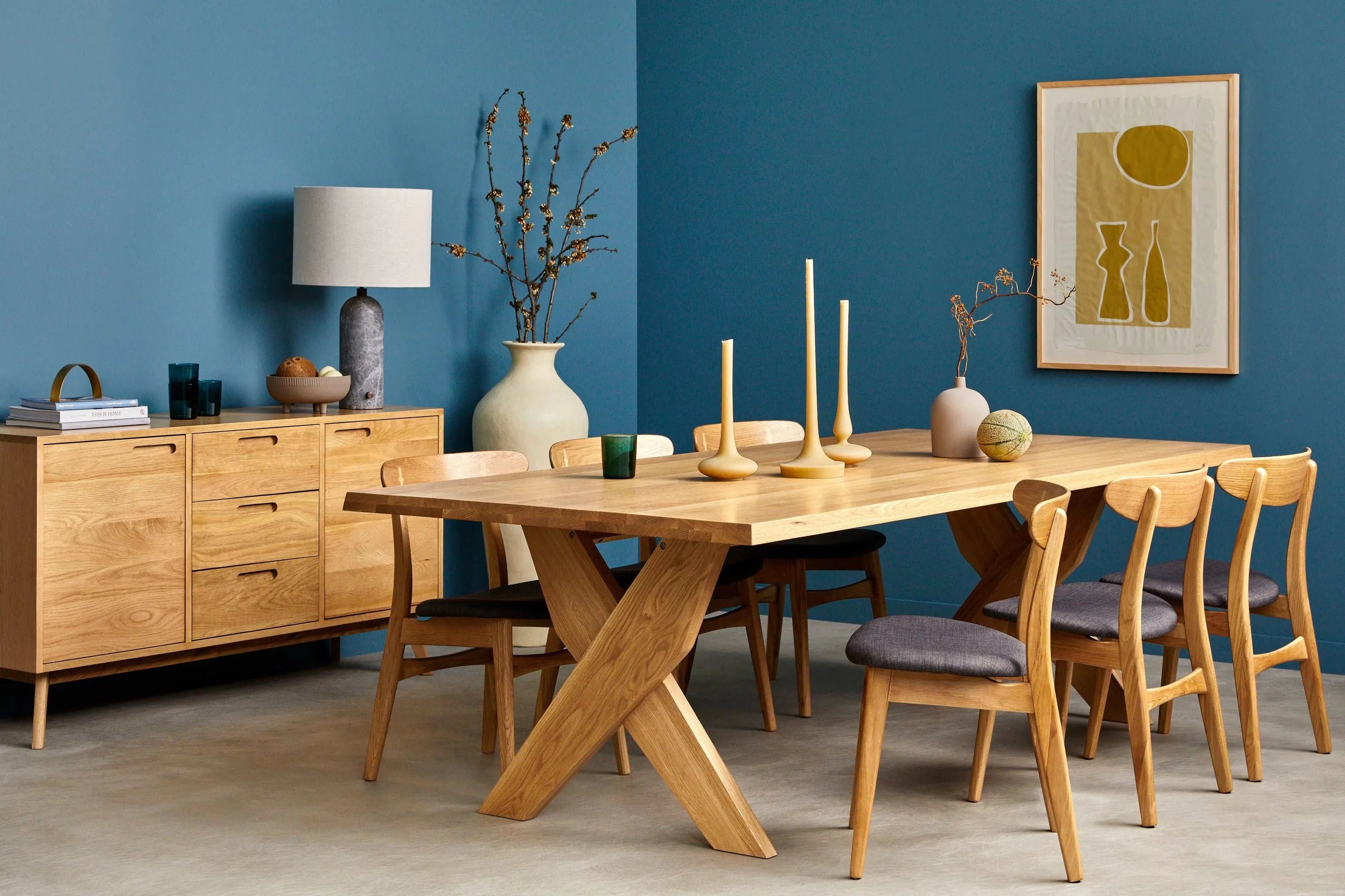 Axel Dining Table Solid American Oak