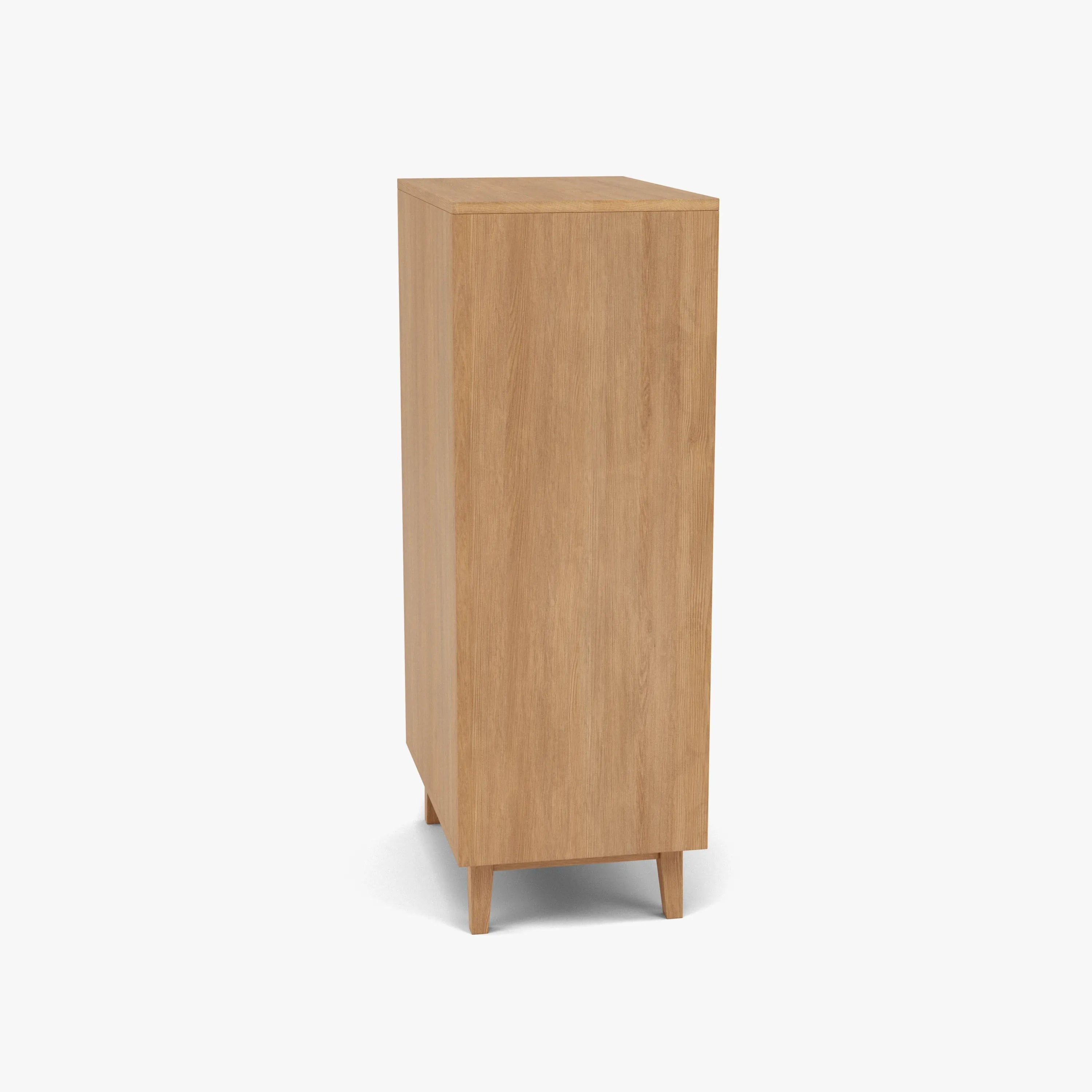 Bastian Tallboy 5 Drawers 70 x 45cm Solid American Oak