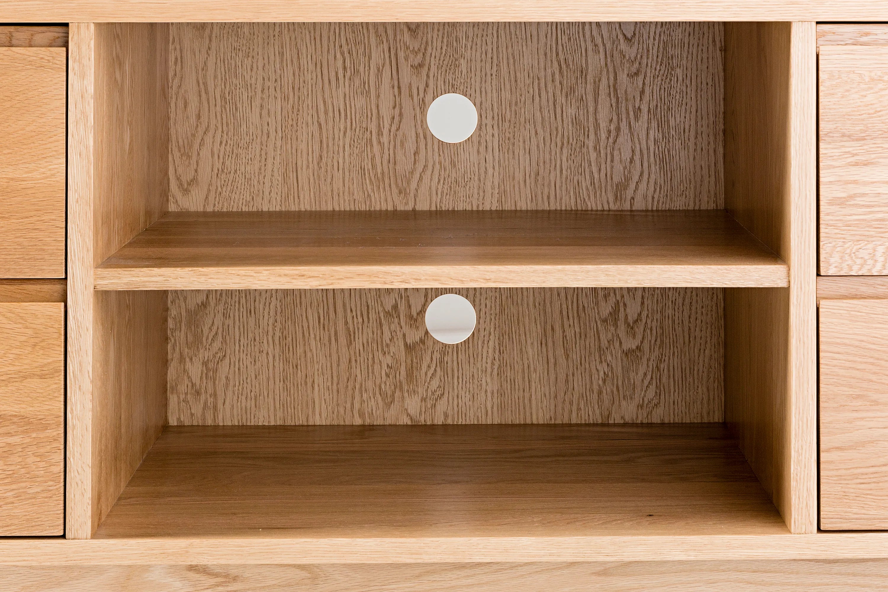 Bastian TV and Media Console 180 x 45cm Solid American Oak