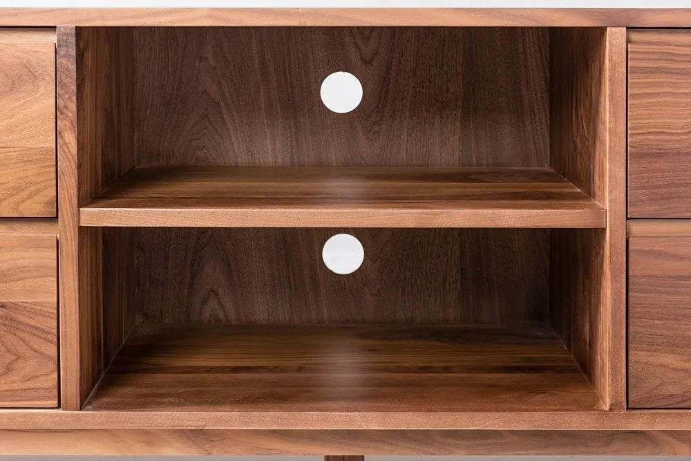 Bastian TV and Media Console 180 x 45cm Solid American Walnut