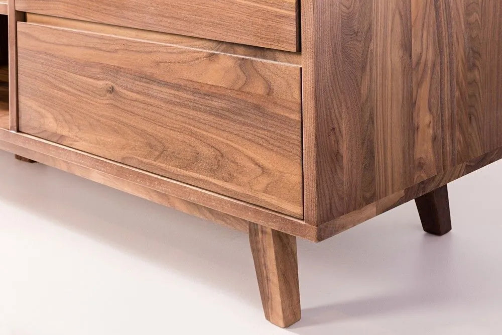 Bastian TV and Media Console 180 x 45cm Solid American Walnut